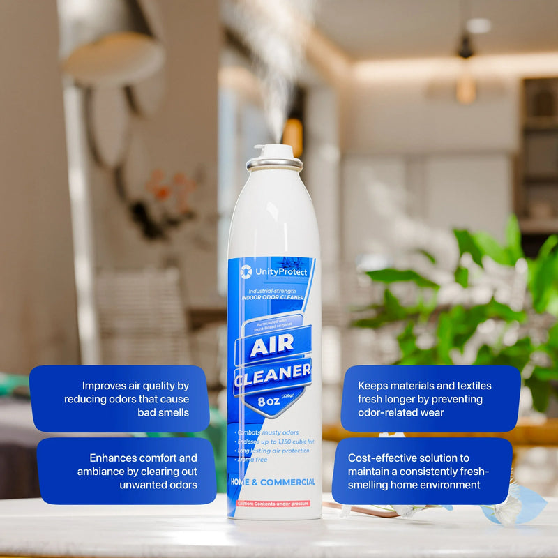 Odor Treatment Fogger, Advanced Air Fresheners for Home - Odor Fogger Bombs, Combat Musty Odors, Effective Air Duct Fogger for House (8 oz)