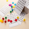 Reusable Bingo Cards Set – Number Game Accessories for Family & Party Fun