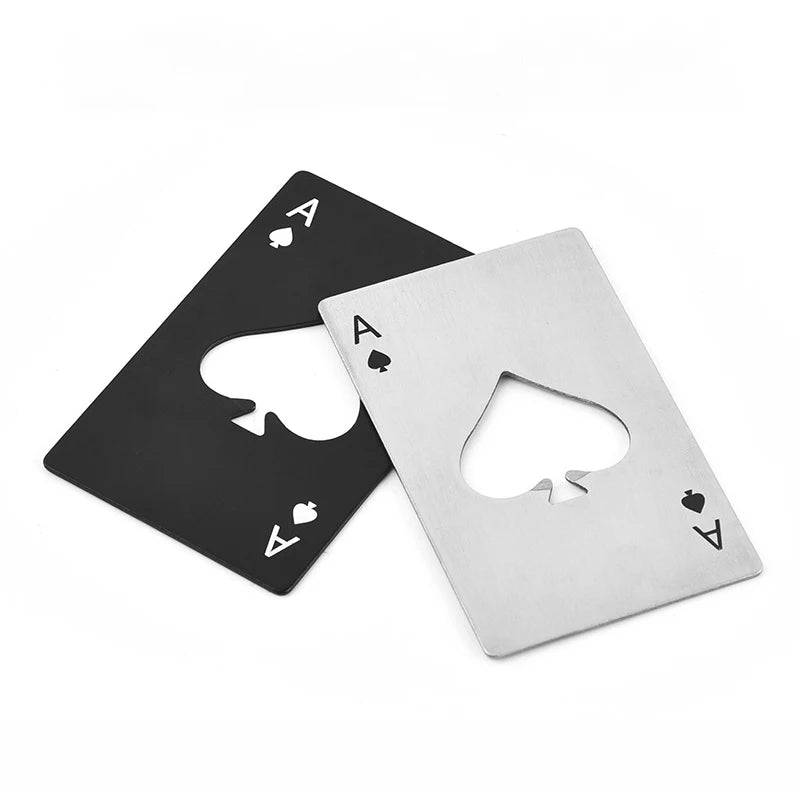 Personalized Credit Card Bottle Opener – Stainless Steel Beer Opener Wallet Size