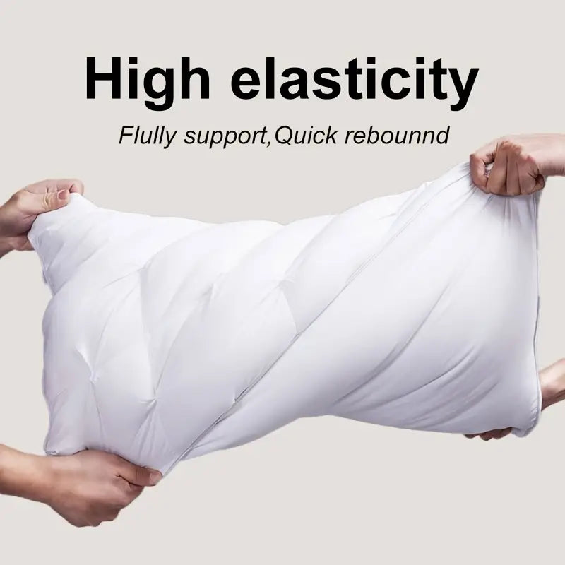 2 pcs Luxury Hotel Quality Pillow: 19x29 Inches, Premium Down Alternative Fill